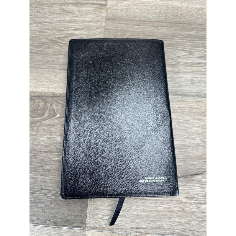 Holy Bible Zondervan New International Bonded Black Leather Cover Book