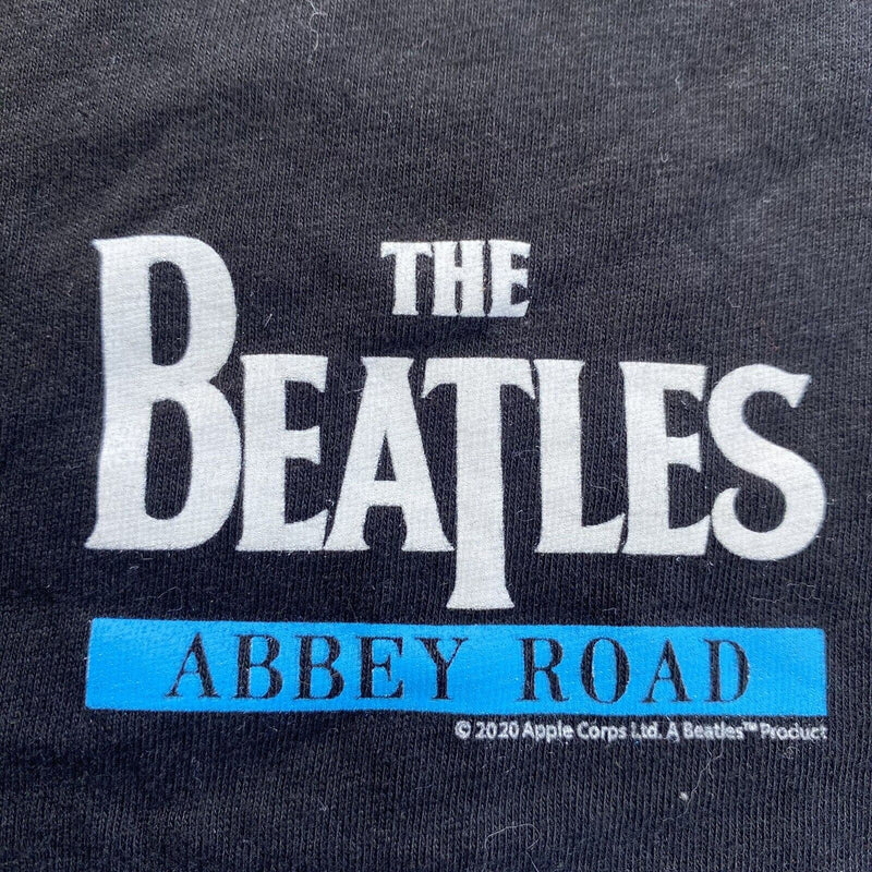 Old Navy The Beatles Abbey Road Graphic T Shirt Black Adult Medium Short Sleeve