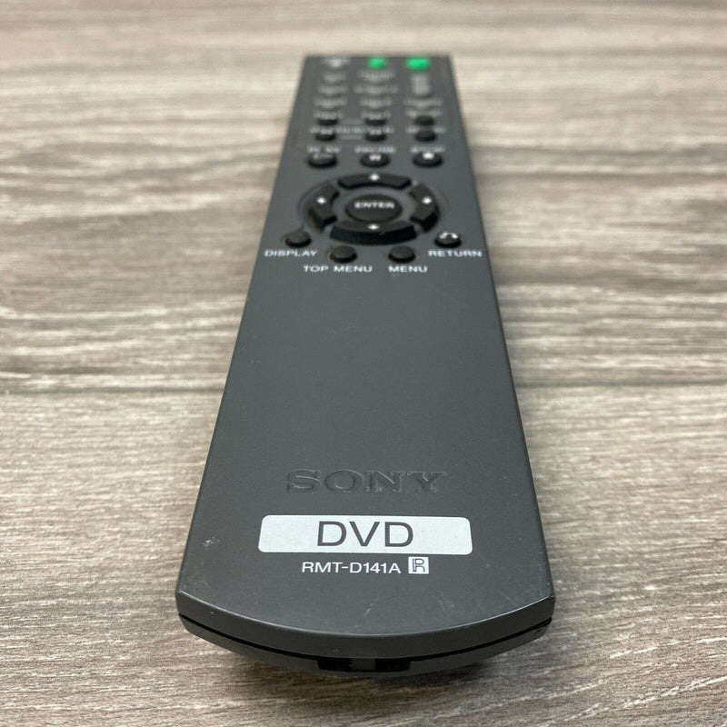 Genuine Sony RMT-D141A DVD Remote Black Original