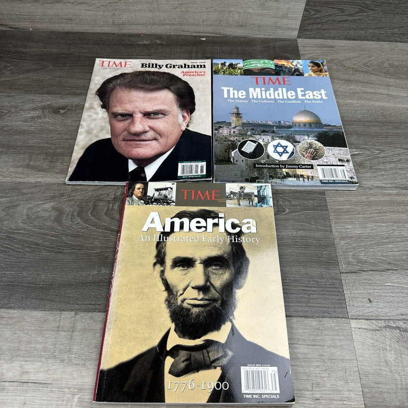 Lot of 3 LIFE Magazine Time Inc. Specials - 2018 2007 The Middle East America