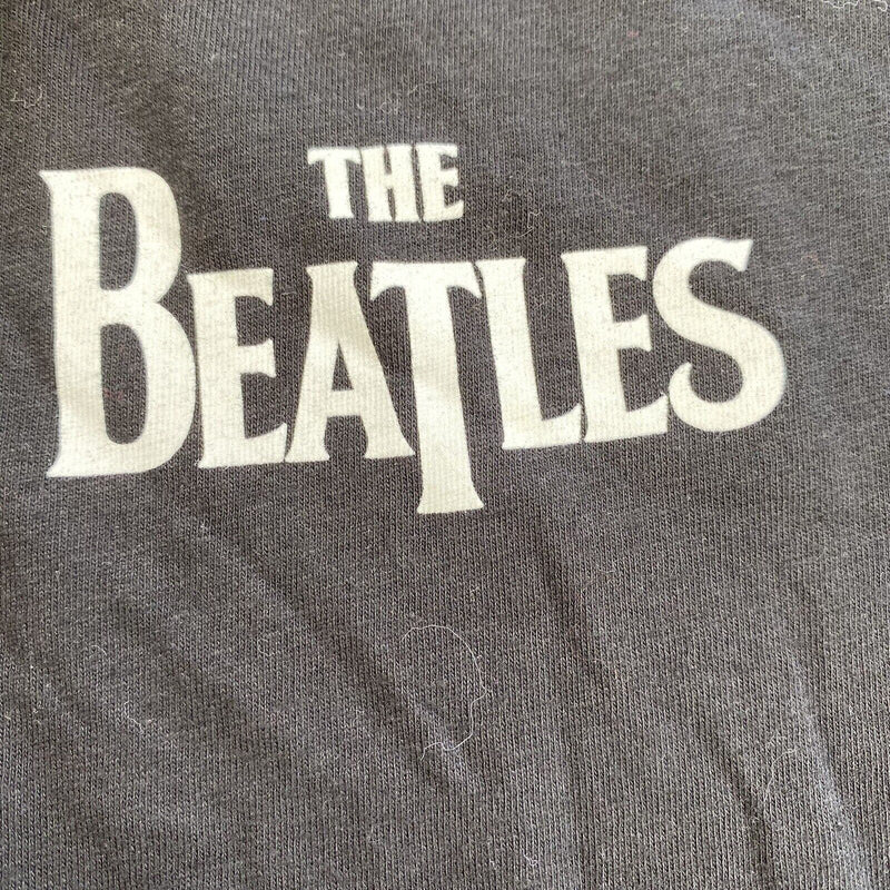 Old Navy The Beatles Abbey Road Graphic T Shirt Black Adult Medium Short Sleeve