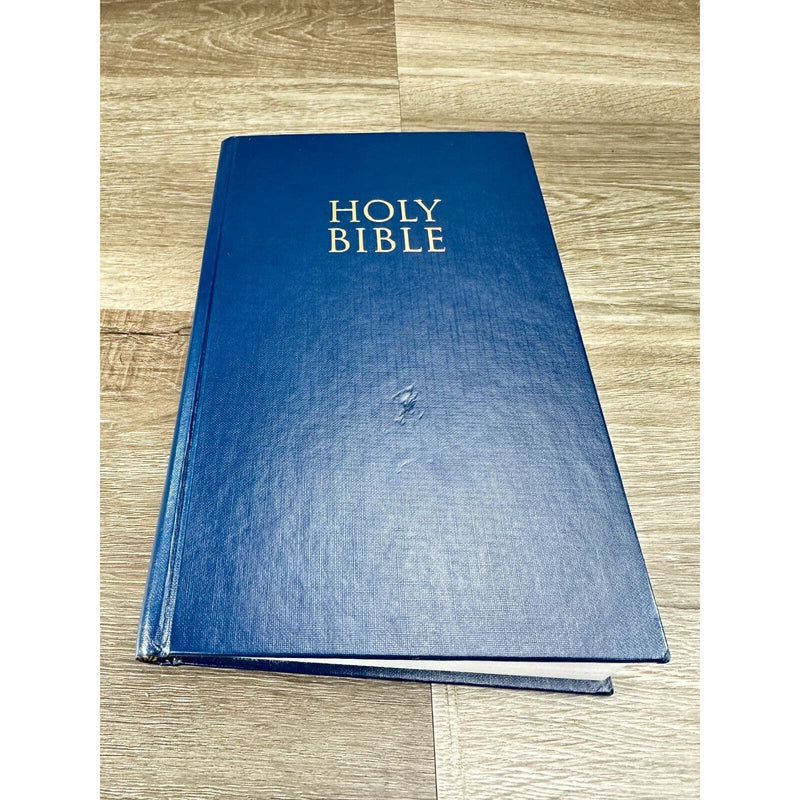 Holy Bible NIV hardback Zondervan 2011 Blue Book