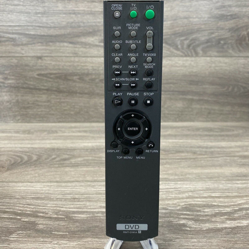 Genuine Sony RMT-D141A DVD Remote Black Original