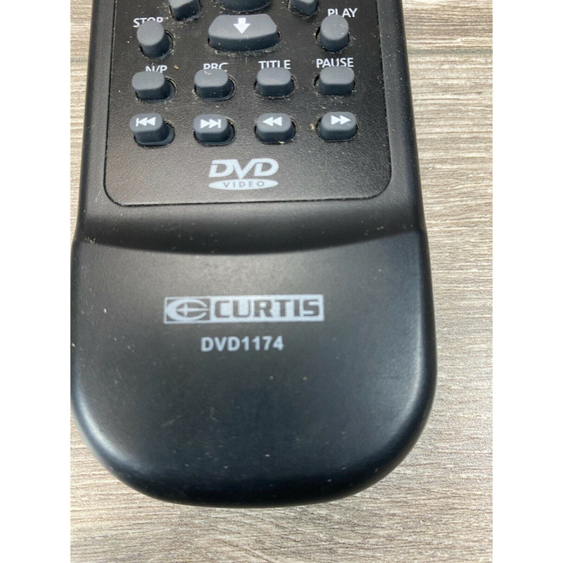 Curtis DVD1174 Handheld Remote Control Black