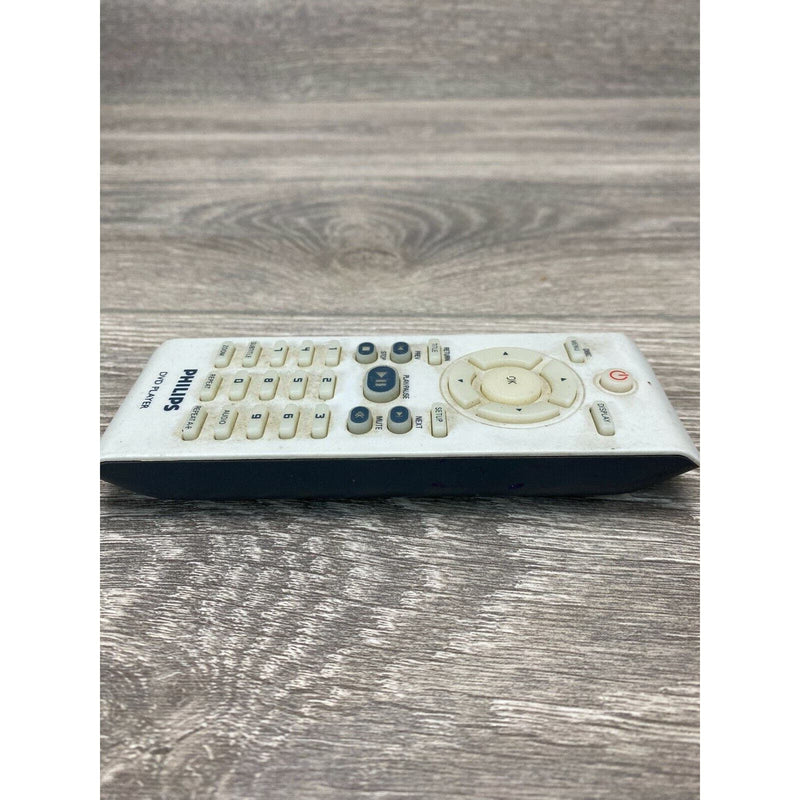 Genuine Philips 314107936321 DVD Player Remote Control White Black Original