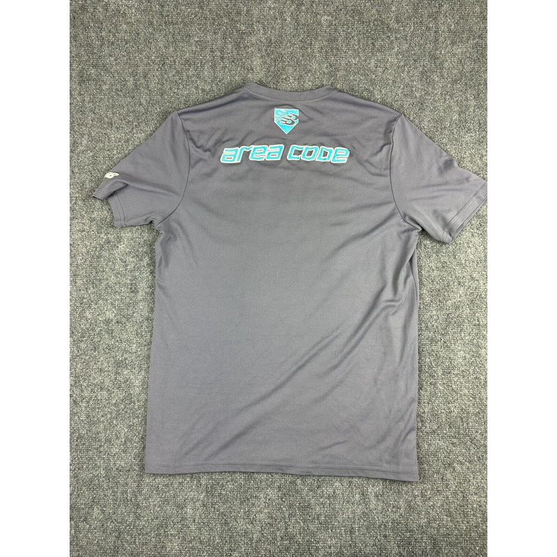 New Balance T Shirt Size L Large Short Sleeve Gray