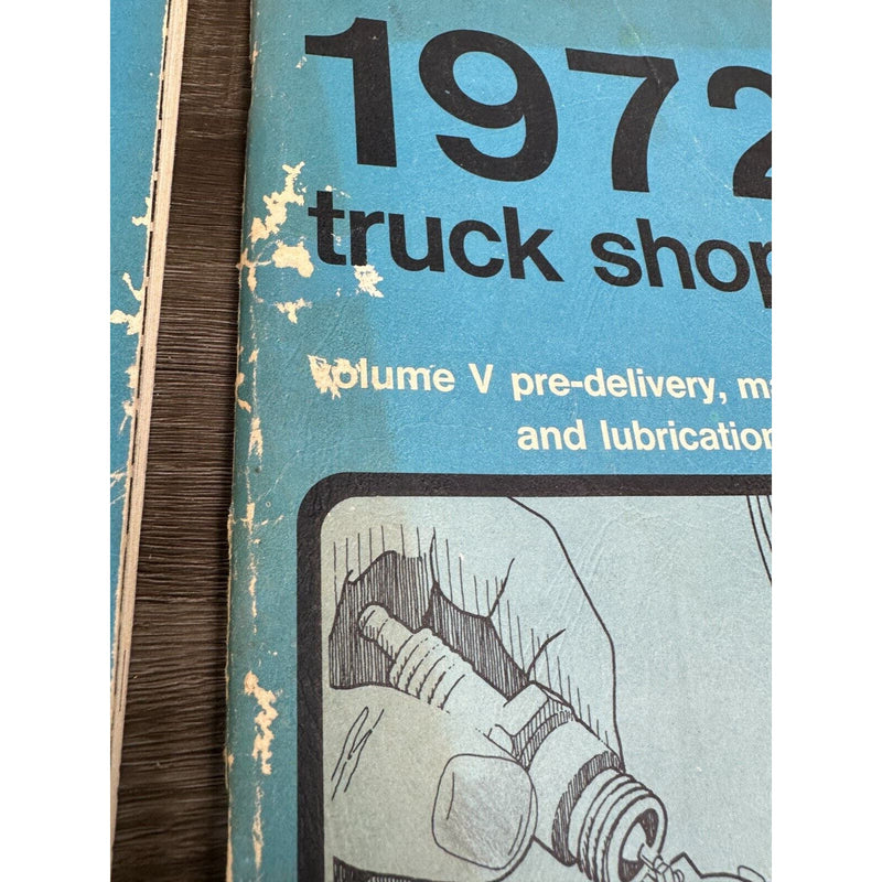 1972 Ford Truck Shop Manual Vol. 3,4,5 & Truck Service Specifications Book