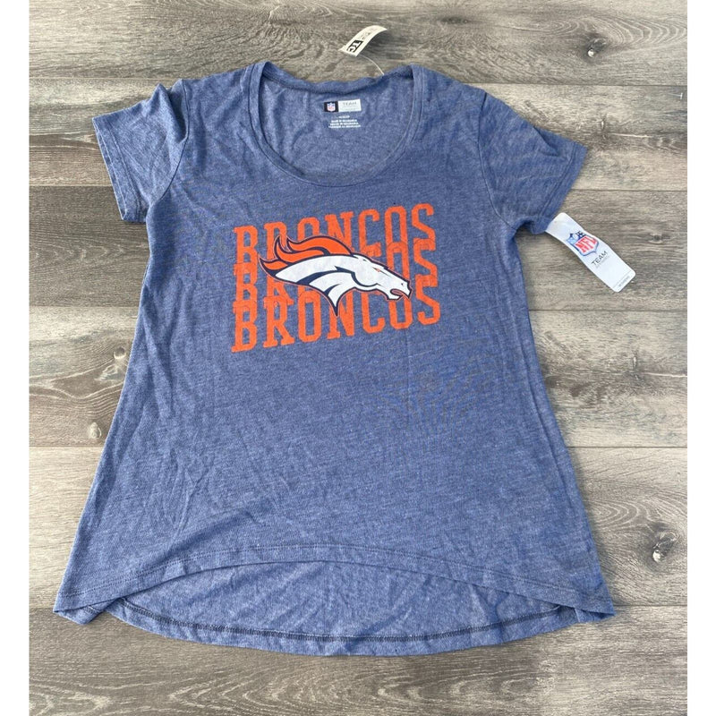 Denver Broncos NFL Football T Shirt Womens Adult Medium Short Sleeve