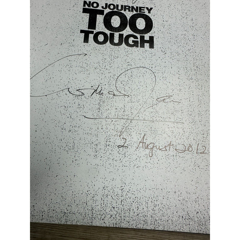 No Journey Too Tough My Record Breaking Softcover Book Signed by William Tan