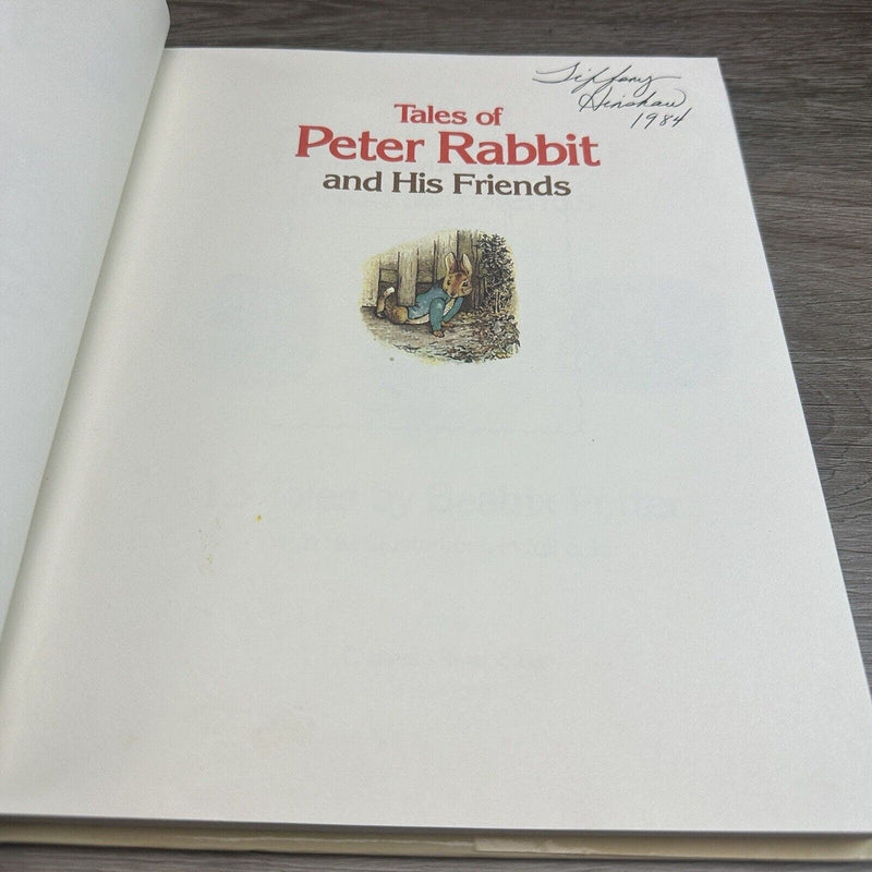 Tales of Peter Rabbit and His Friends by Beatrix Potter 1984 Hardcover Book