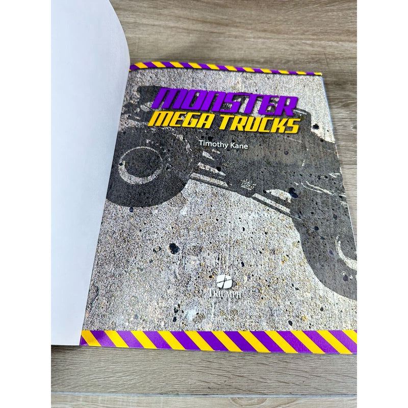 Monster Mega Trucks And Other Four-Wheeled Creatures Paperback Book