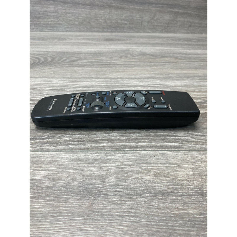 Genuine Panasonic Program Director TV VCR Remote Control Black