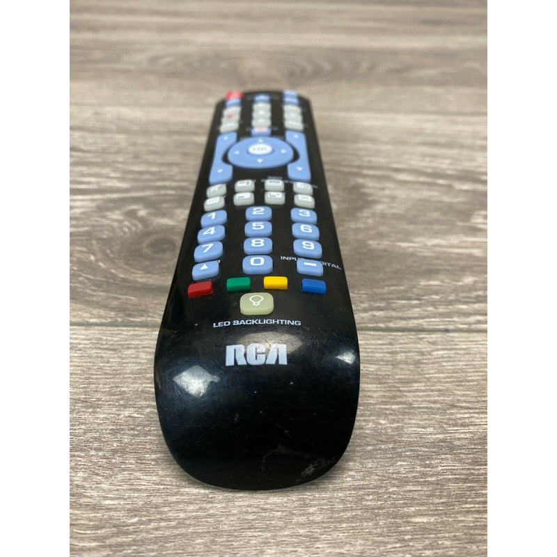 RCA RCRN04GZ Universal 4 Device Backlit Remote Control Black