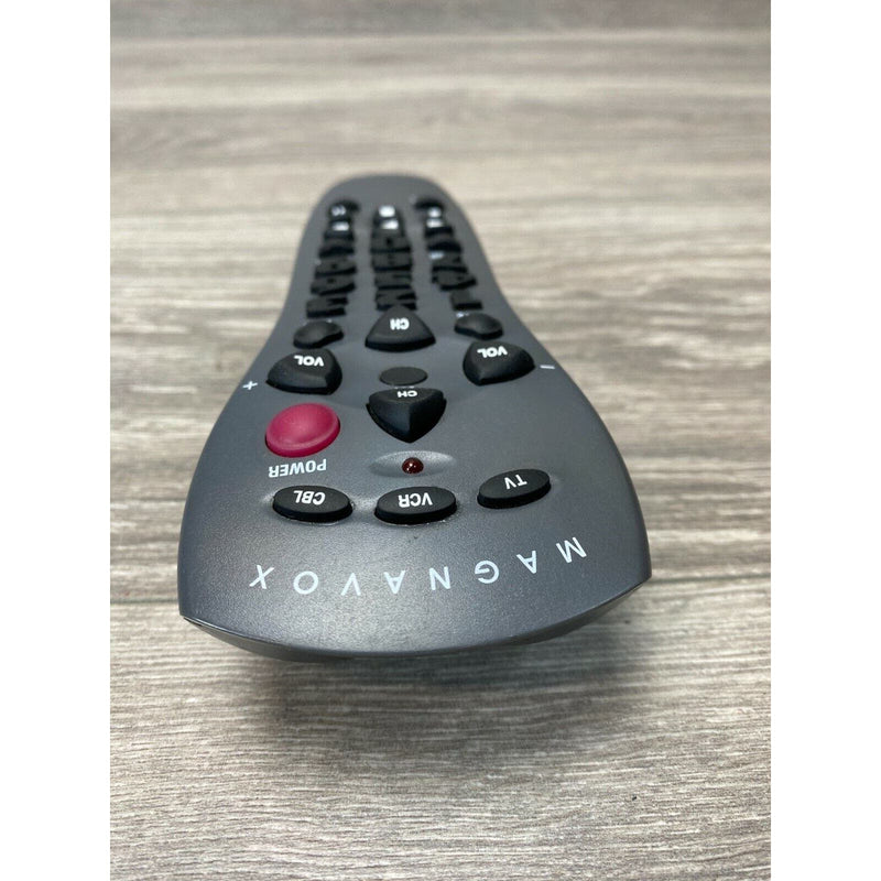 Genuine Magnavox R80015 3 Device Universal Remote Control TV VCR CBL BLACK