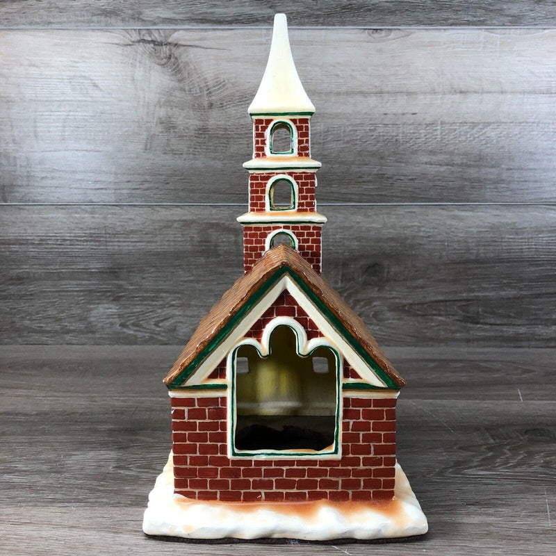 Dept 56 Byron Molds Church Christmas Village House Hand Painted Ceramic 1979