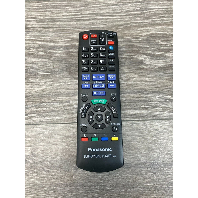 Genuine Panasonic Blu-Ray Remote Control IR6 Internet Button