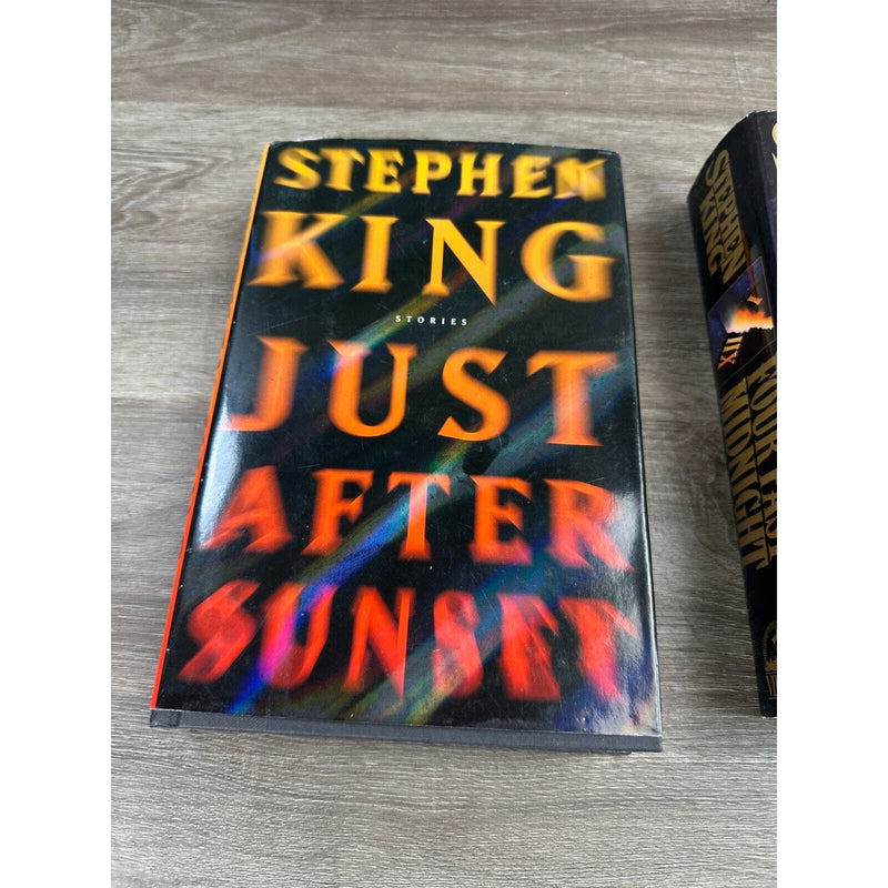 Stephen King 2 Book Lot Just After Sunset and Four Past Midnight Hardcover Books