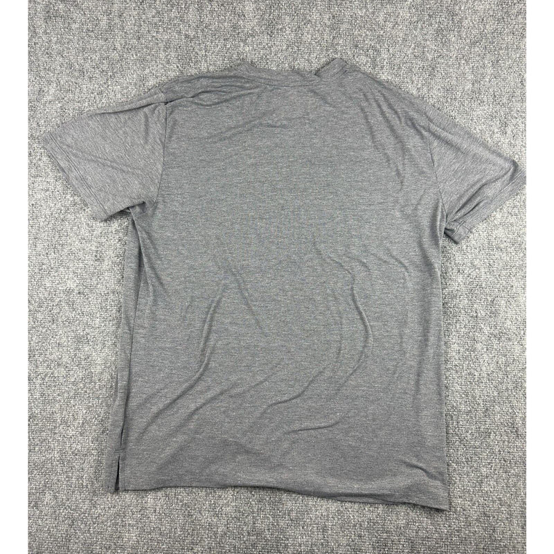 The North Face T Shirt Mens Classic Fit Size L Light Gray Short Sleeve