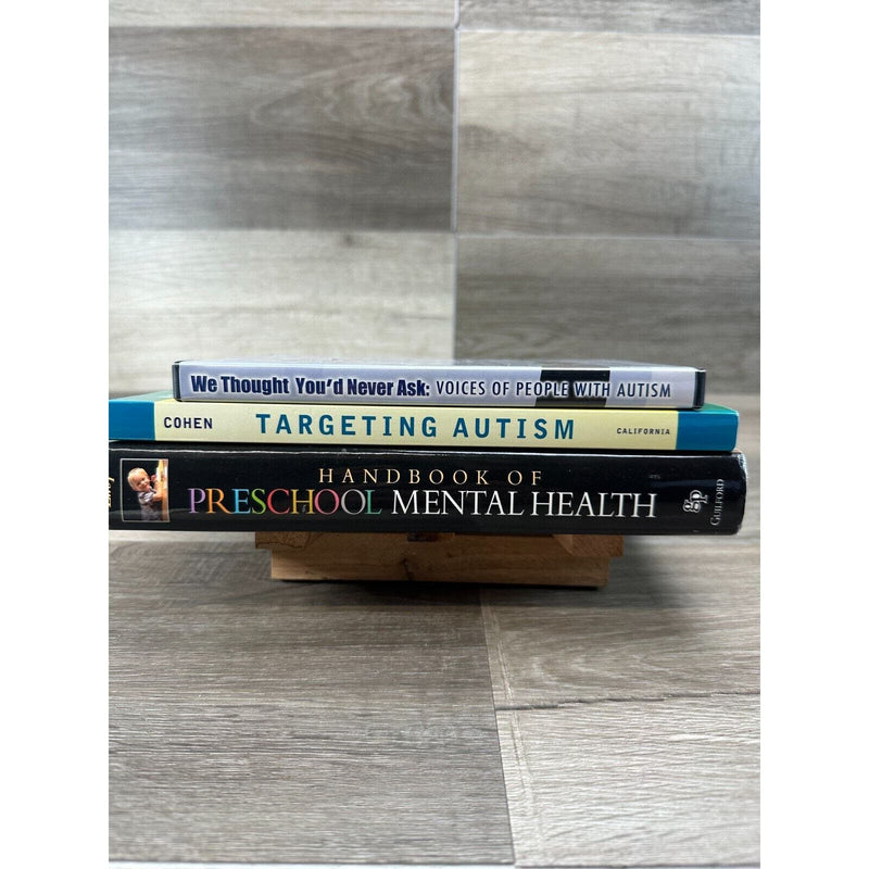 Preschool Mental Health Targeting Autism Book and Voice of People w/ Autism DVD