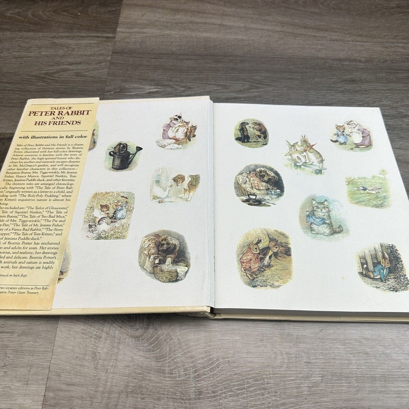 Tales of Peter Rabbit and His Friends by Beatrix Potter 1984 Hardcover Book