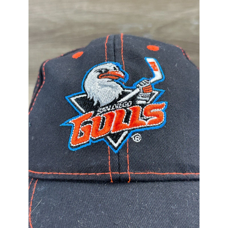 San Diego Gulls American Hockey League Baseball Cap Hat Adjustable Adult Size