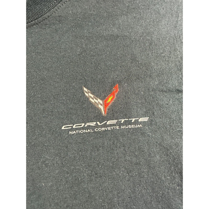 Corvette National Corvette Museum T Shirt Mens 5XL XXXXXL Black