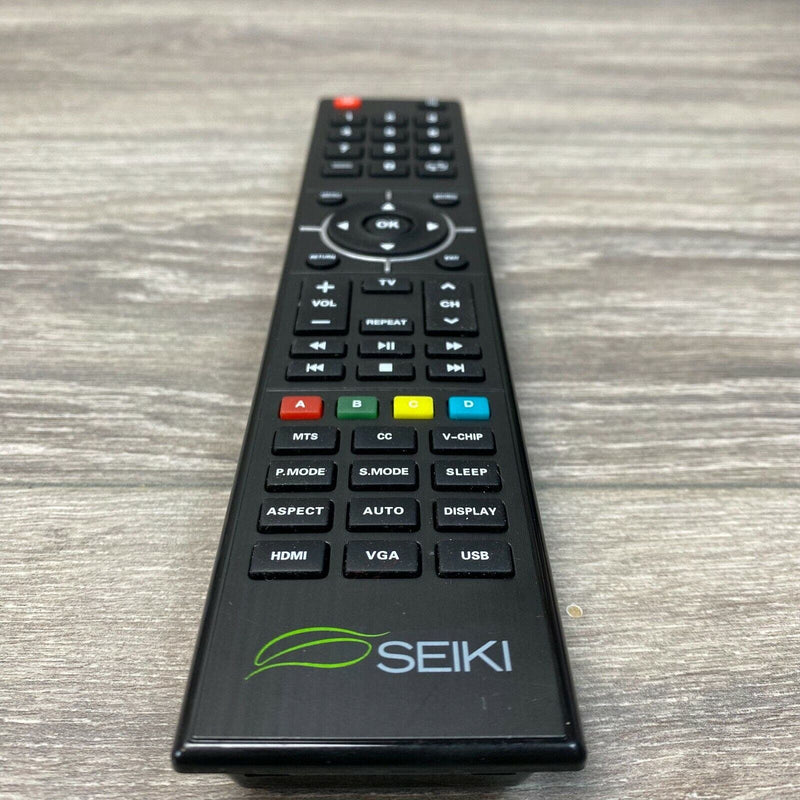 Seiki TV Remote Control 355-3 Black