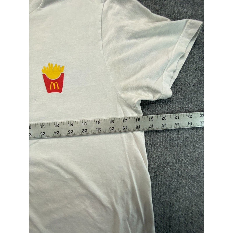 McDelivery Night In McDonalds T Shirt White Adult Medium Short Sleeve