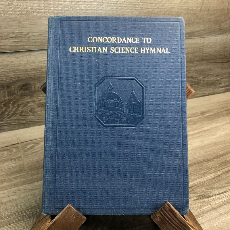 Concordance to Christian Science Hymnal Book Mary Baker Eddy 1926 and 1932