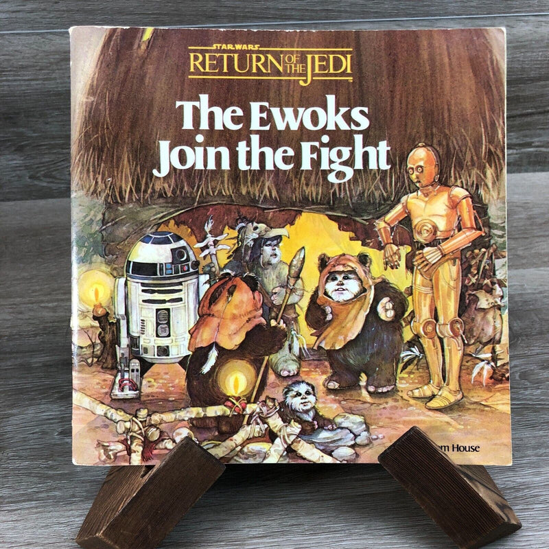 Ewoks Join The Fight Return Of The Jedi Star Wars 1983 Book VG ROTJ Random House