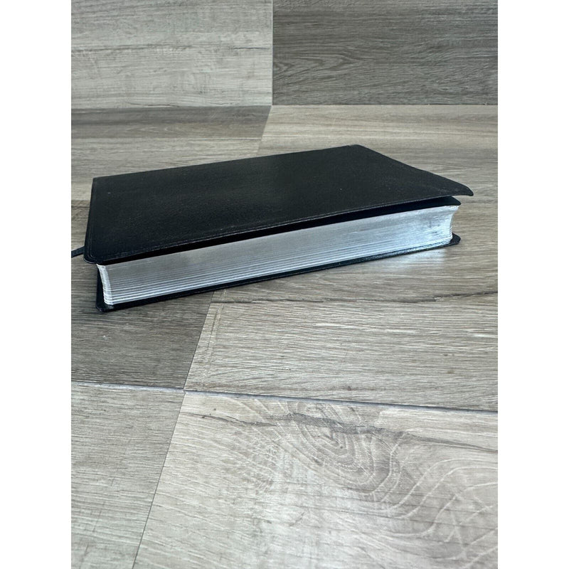 Holy Bible Zondervan New International Bonded Black Leather Cover Book