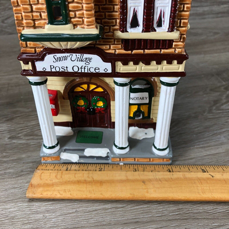 Department 56 The Original Snow Village 1992 Post Office Handpainted Ceramic