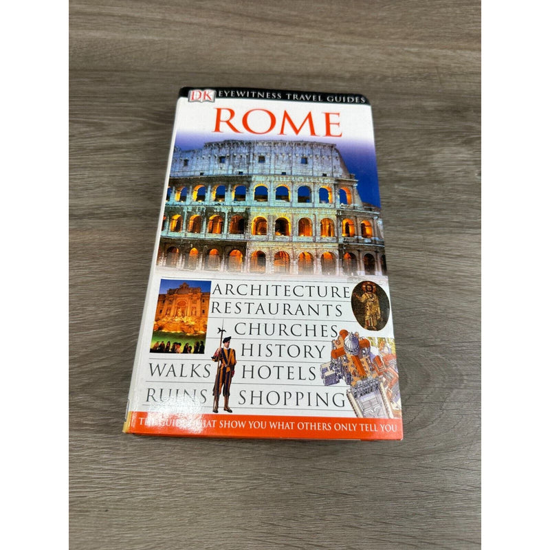 Rome DK Eyewitness Travel Guide By Ros Belford, Olivia Ercoki Paperback Book