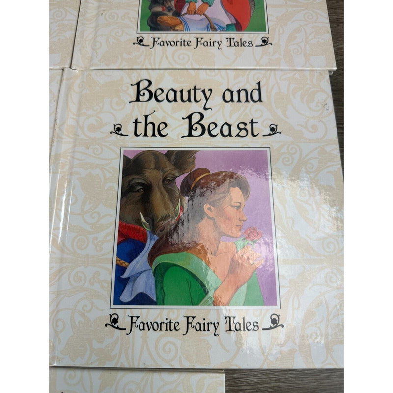 Lot of 5 Favorite Fairy Tales Childrens Hardcover 90s Title Book