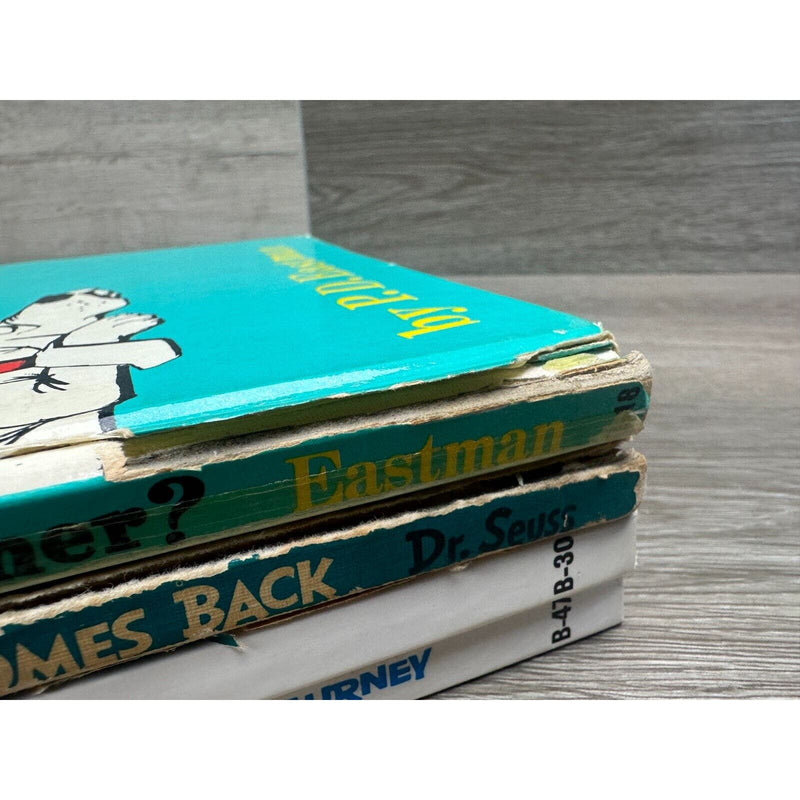 Dr. Seuss 4 Book Lot Hardcover The Cat in the Hat Comes Back ABC Are You My Mom