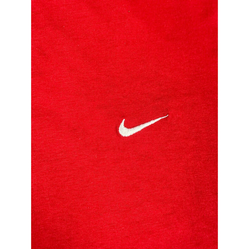 Nike Red Swoosh Logo T Shirt Tee Shirt Adult Size XXL