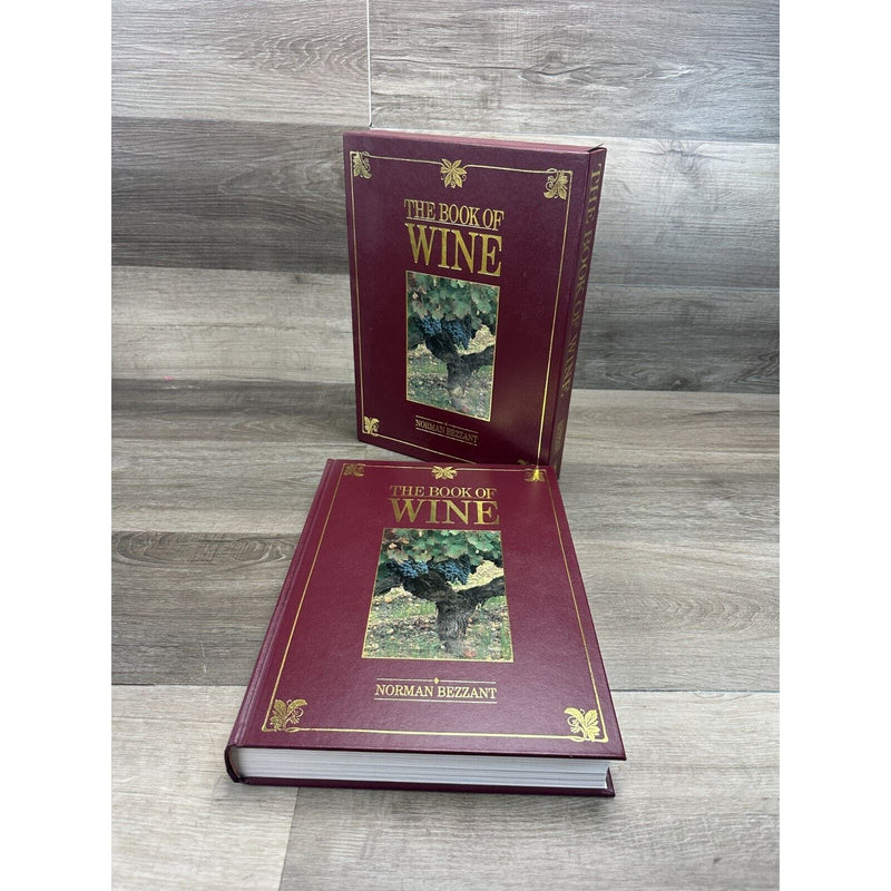 The Book of Wine, by Norman Bezzant, Book Leather with Slip Cover