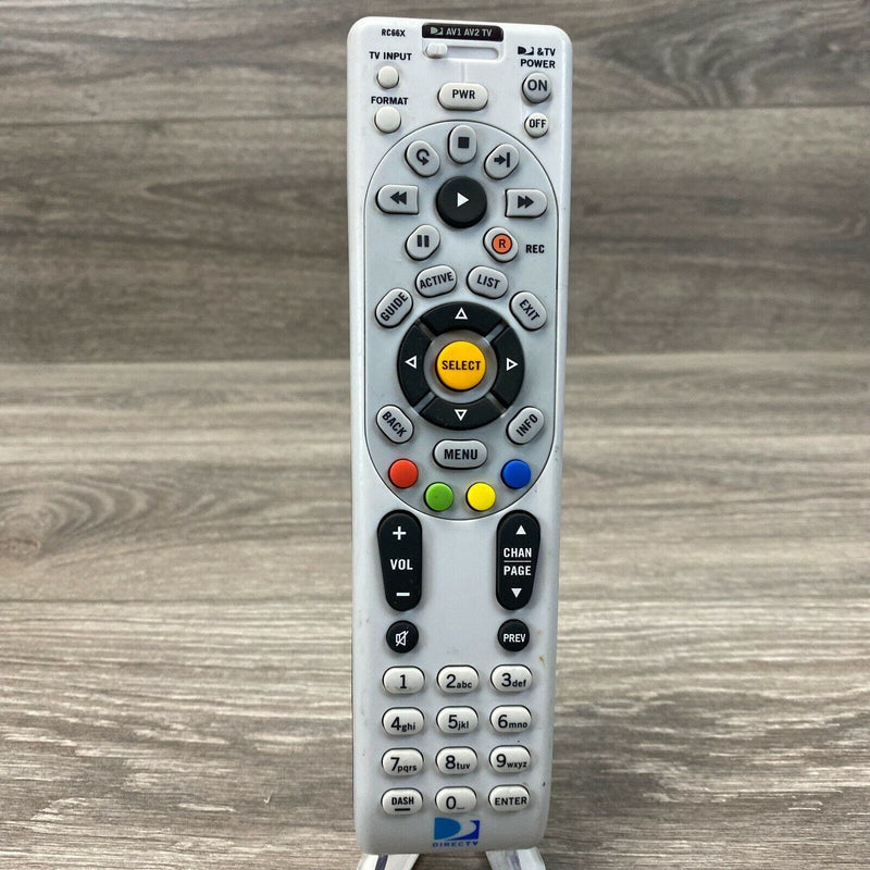 DirecTV Genuine RC66X White Remote Control OEM