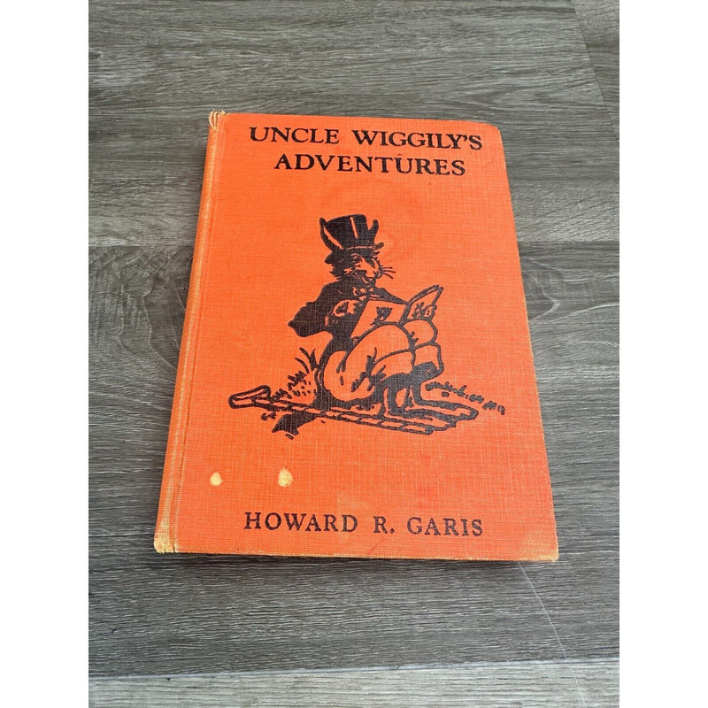 1940 Uncle Wiggily's Adventures by Howard R. Garis Antique Childrens Book Rabbit