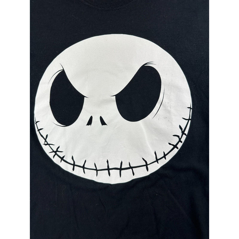 Disney Tim Burton The Nightmare Before Christmas Mens Size M Black T-Shirt