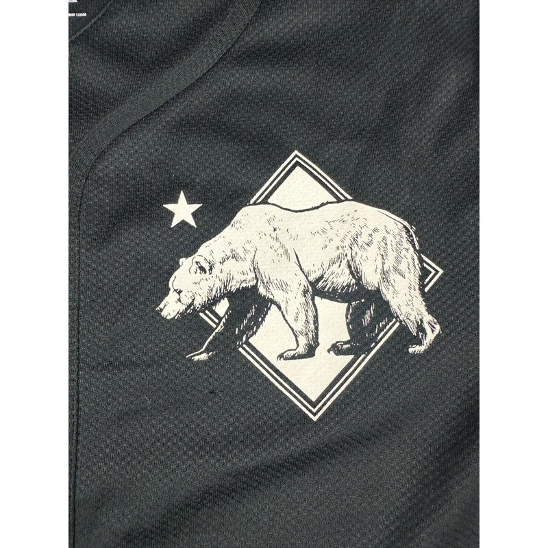 Tony Hawk Bear Nation Baseball Jersey California Skateboard Youth Shirt S