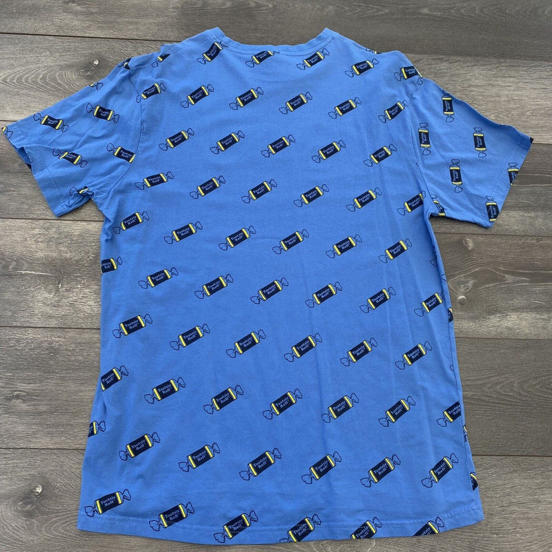 South Pole Tootsie Role All Over Print T Shirt Blue Yth Extra Large Short Sleeve