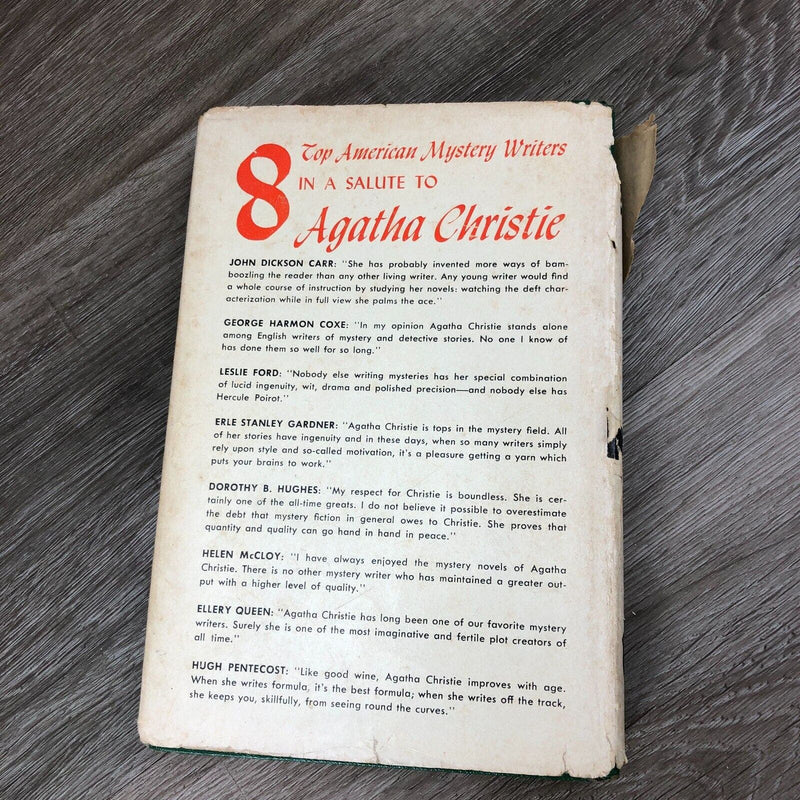 A Pocket Full Of Rye by Agatha Christie 1953 Book Club Edition