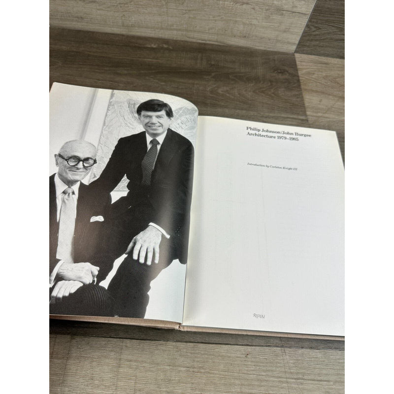 Philip Johnson - John Burgee Architecture 1979-1985 Hardcover Book