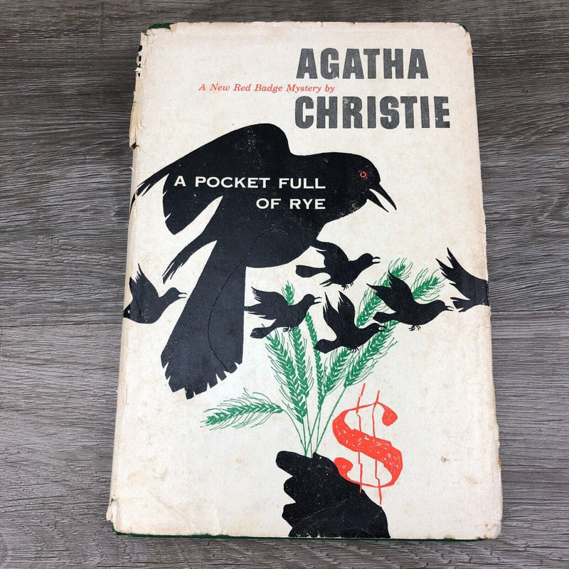 A Pocket Full Of Rye by Agatha Christie 1953 Book Club Edition