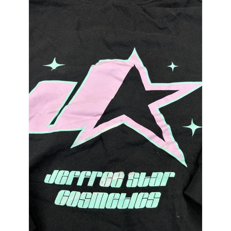 Jeffree Star Jacket Hoodie Black Adult Size 3XL 3X Large Fashion Cosmetic