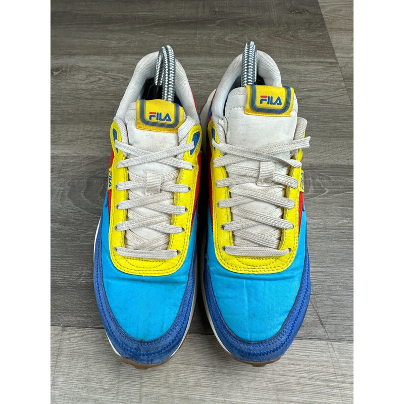 Fila Renno Casual Sneaker Blue, Red & Yellow 3RM01515-431 Size 7 No Box