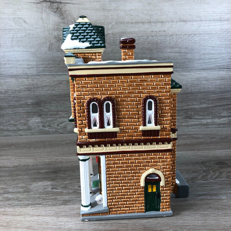 Department 56 The Original Snow Village 1992 Post Office Handpainted Ceramic