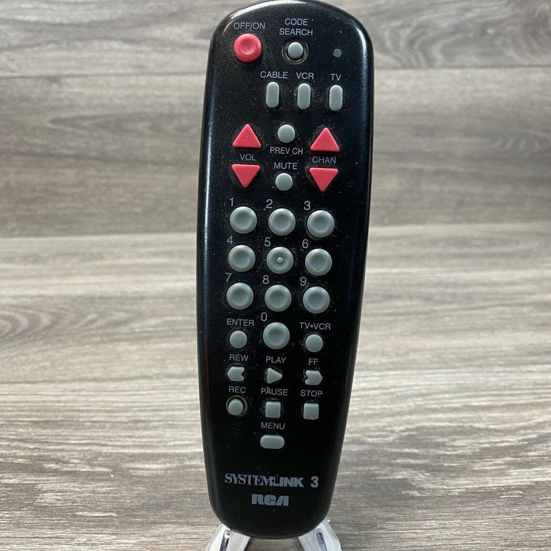 RCA SYSTEMLINK 3 Universal Remote Control Black