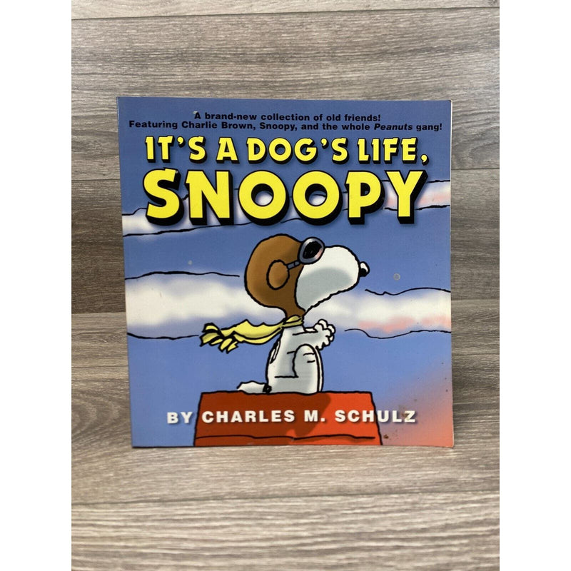 Book It's a Dog's Life, Snoopy Peanuts Ballantine Paperback Very Good